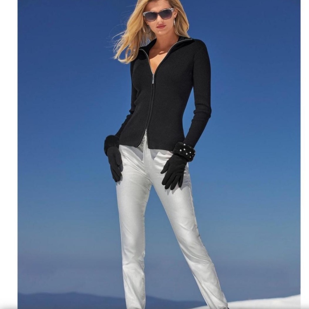 Boston Proper Silver Pants